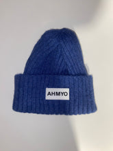 Load image into Gallery viewer, Adult “AHMYO” Skully Ribbed Beanie w/Rubber Label