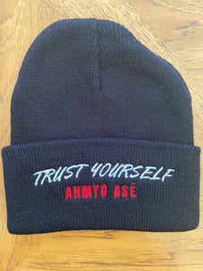 Children Black TRUST YOURSELF Skully