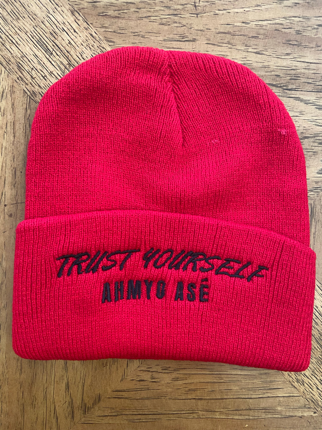 Children’s Red TRUST YOURSELF Skully