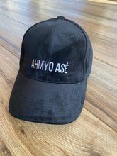 Load image into Gallery viewer, “ Velvet Crush” Onyx Fitted Signature Baseball Cap