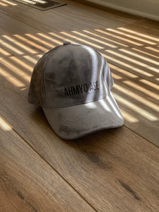 “Velvet Crush” Pewter Fitted Baseball Cap